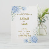 Celebrate love personalised wedding card 招待状 (スタンド正面)