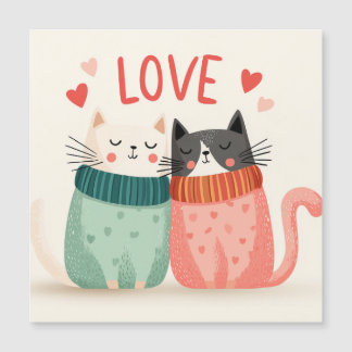 Celebrate love with two cute kitten 