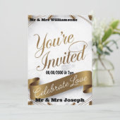 Celebrate Love You’re Invited to a Beautiful Day 招待状 (スタンド正面)