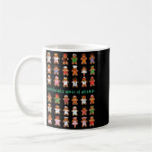 Celebrate Minds Of All Kinds Gingerbread Autism Aw コーヒーマグカップ (左)