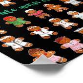 Celebrate Minds Of All Kinds Gingerbread Autism Aw ポスター (角)