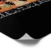 Celebrate Minds Of All Kinds Highland Cow Sped Tea ポスター (角)