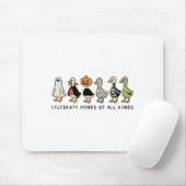 Celebrate Minds Of All Kinds Mental Health Autism マウスパッド (マウス)