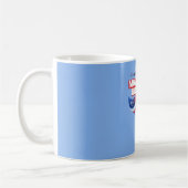 Celebrate Mom with humor and patriotic style using コーヒーマグカップ (左)