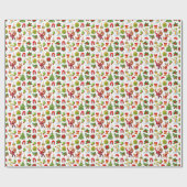  Celebrate New Year 2026 with Floral  ラッピングペーパー (フラット)