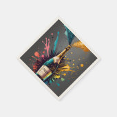 Celebrate NYE  スタンダードカクテルナプキン (角)