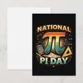 Celebrate Pi サンキューカード (正面/裏面)