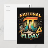 Celebrate Pi ポストカード (正面/裏面)