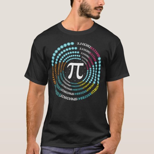 Celebrate Pi Day The Beauty of 3 14 Magic of Numbe Tシャツ (正面)