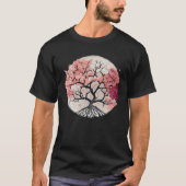Celebrate Renewal and Growth with Blossoming Tree  Tシャツ (正面)