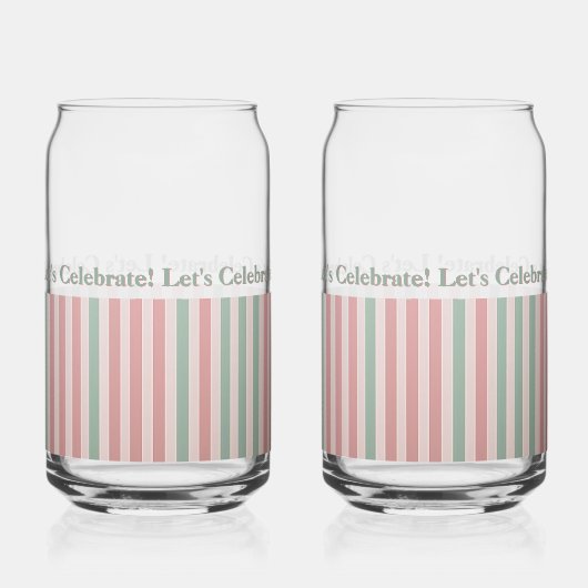 Celebrate Soda Glass ガラス缶 (正面)