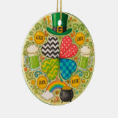 Celebrate St. Patrick’s Day セラミックオーナメント (右)