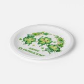 Celebrate St. Patrick’s Day ペーパープレート (アングル)