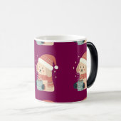 Celebrate the magic of Christmas - Dog モーフィングマグカップ (正面右)