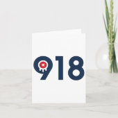 Celebrate The Nine One Eight Tulsa Oklahoma 918 Ar カード (正面)