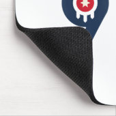 Celebrate The Nine One Eight Tulsa Oklahoma 918 Ar マウスパッド (コーナー)