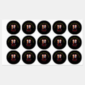 Celebrate togetherness this season with this adora ラベル (シート)