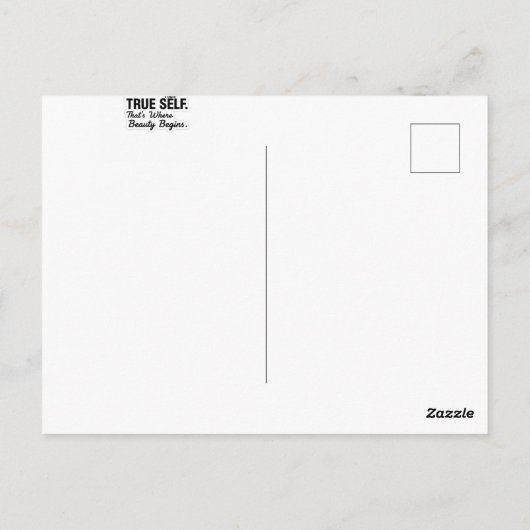 Celebrate True Self Sticker ポストカード (裏面)