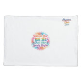 Celebrate True Self Sticker 枕カバー (裏面)