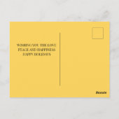 "Celebrate Unity: A Joyful Kwanzaa Gathering" ポストカード (裏面)