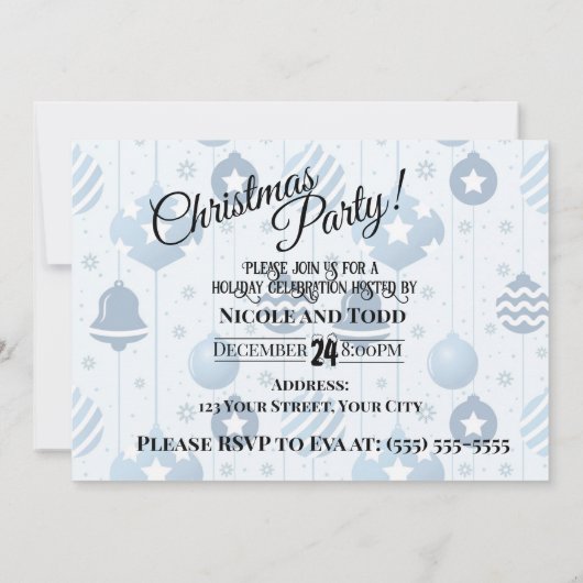 Celebrate with Us Invitation 招待状 (裏面)