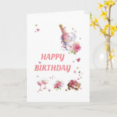 ***CELEBRATE YOU*** IN STYLE BIRTHDAY CARD カード (黄色い花)