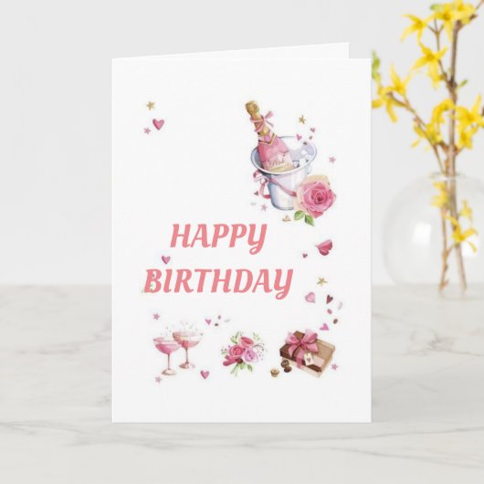 ***CELEBRATE YOU*** IN STYLE BIRTHDAY CARD カード (黄色い花)