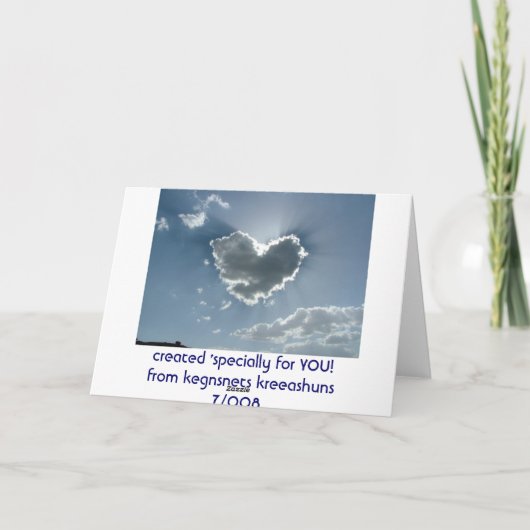 celebrateyourの始め! カード (裏面)