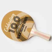 Celebrating 100 Years Of Black History Month 卓球ラケット (横)