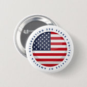 Celebrating 250 Years  缶バッジ (正面&裏面)