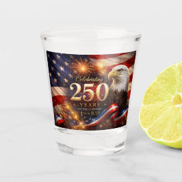 Celebrating 250 Years Patriotic Shot Glass ショットグラス