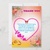 Celebrating 25 years of love Together サンキューカード (正面)