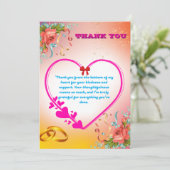 Celebrating 25 years of love Together サンキューカード (スタンド正面)