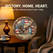 Celebrating America 250 Years ラージ壁時計