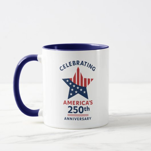 Celebrating America's 250th Anniversary マグカップ (左)