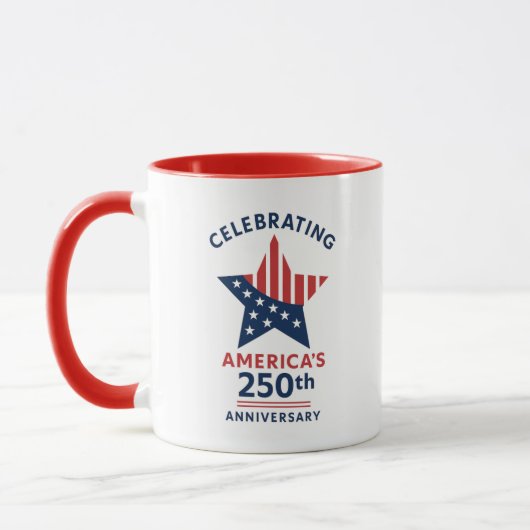 Celebrating America's 250th Anniversary マグカップ (左)