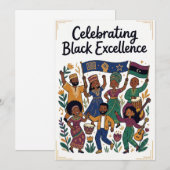 Celebrating Black Excellence Black History シーズンカード (正面/裏面)