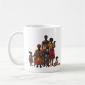Celebrating Black Family Coffee Mug コーヒーマグカップ (左)