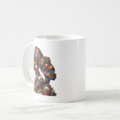Celebrating Black Women Coffee Mug コーヒーマグカップ (正面左)