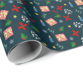 Celebrating Christmas Wrapping Paper ラッピングペーパー (ロールコーナー)