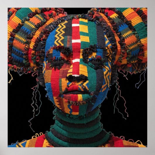 Celebrating Colorful Black Women Poster ポスター (正面)