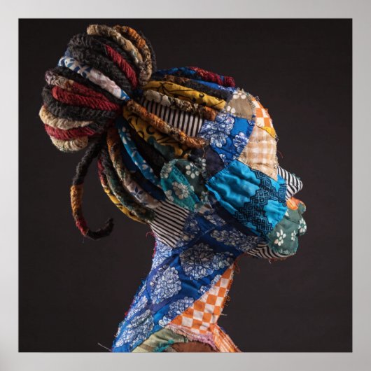 Celebrating Colorful Black Women Poster ポスター (正面)