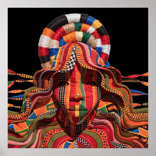 Celebrating Colorful Black Women Poster ポスター (正面)