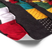 Celebrating Colorful Black Women Poster ポスター (角)