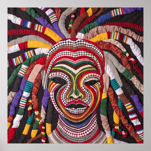 Celebrating Colorful Black Women Poster ポスター (正面)