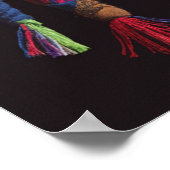 Celebrating Colorful Black Women Poster ポスター (角)