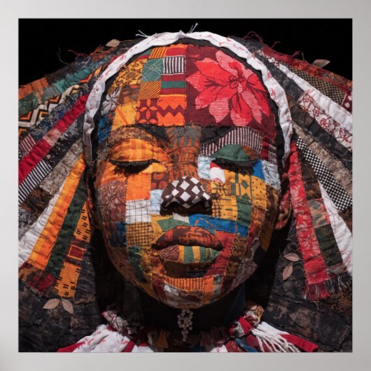 Celebrating Colorful Black Women Poster ポスター (正面)