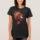 Celebrating Colorful Black Women T-Shirt Tシャツ (正面)