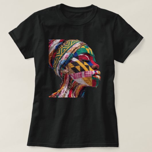 Celebrating Colorful Black Women T-Shirt Tシャツ (デザイン正面)
