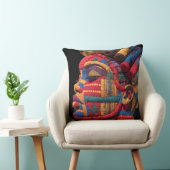 Celebrating Colorful Black Women Throw Pillow クッション (椅子)